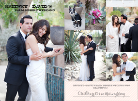 Britney + David's Palm Springs Wedding
